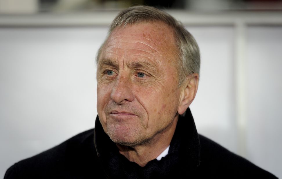 Johan Cruyff, one of the finest footballers of all time and arguably Europe's greatest, was diagnosed with lung cancer in October 2015.