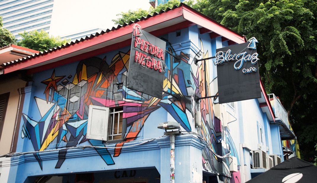 More recently the artwork of Arab Street was under threat by the city's Urban Redevelopment Authority, which wanted to remove it. An online petition helped save the bright and bold artworks.