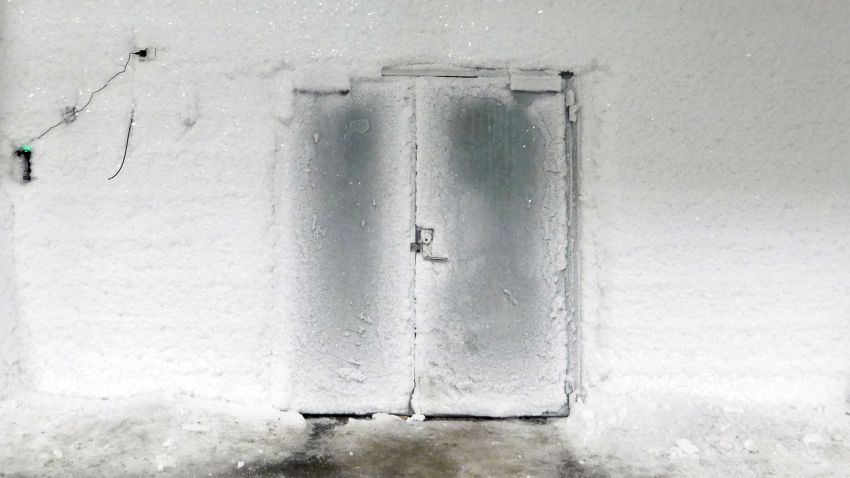 seed vault frozen door