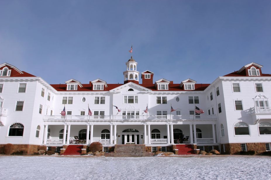 A stay at the Stanley Hotel in Estes Park, Colorado, helped inspire Stephen King's 1977 bestseller "The Shining."