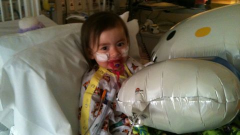 In January 2013, Julianna spent 11 days in the hospital struggling to breathe, most of it in the intensive care unit.