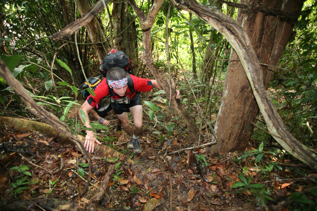 Hunger games: Fear of being eaten alive adds to the challenge of the Jungle Marathon.