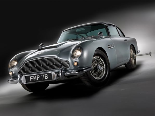 This Bond car was fitted with machine guns, an ejector seat and a host of other Q Branch gadgets. It made a triumphant return in Skyfall and sold for $4.6 million in 2010.