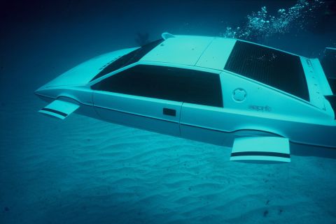 With the amphibious Lotus Esprit in <em>The Spy Who Loved Me</em>, Bond production designers created the only car to truly rival the DB5 for icon status. Elon Musk paid $860,000 for one of them in 2013. 