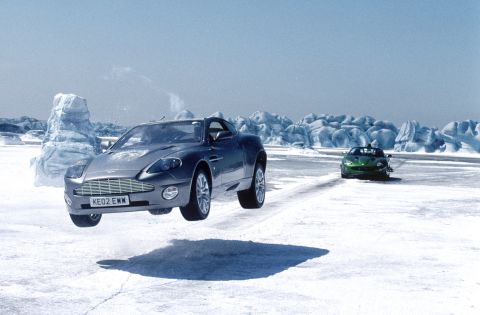 <em>Die Another Day </em>saw in the modern Aston Martin era, and the Vanquish did not disappoint, with bulletproof bodywork, heat-seeking missiles and more. <br />