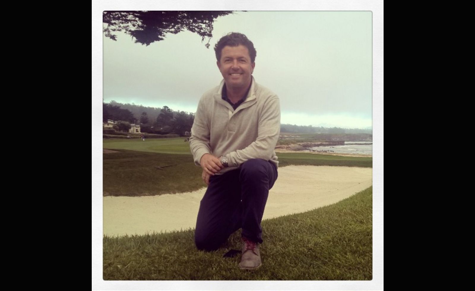 Pebble Beach is clearly a popular choice with our anchors -- CNN Living Golf host <a href="index.php?page=&url=https%3A%2F%2Finstagram.com%2Fshaneodonoghuegolf%2F" target="_blank" target="_blank">Shane O'Donoghue</a> decided it would be on his bucket list too.