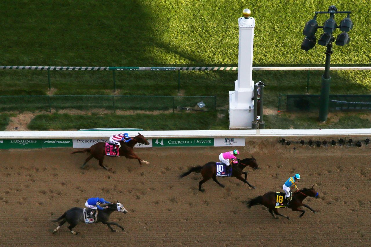 His first major victory of 2015 came at May's Kentucky Derby.