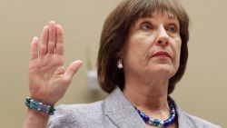 WASHINGTON, DC - MAY 22:  Internal Revenue Service Director of Exempt Organizations Lois Lerner is sworn in before testifying to the House Oversight and Government Reform Committee May 22, 2013 in Washington, DC. The committee is investigating allegations that the IRS targeted conservative non-profit organizations with the words "tea party" and "constitution" in their names for additional scrutiny. Lerner, who headed the division that oversees exempt organizations, plans to assert her constitutional right not to answer questions.  (Photo by Chip Somodevilla/Getty Images)