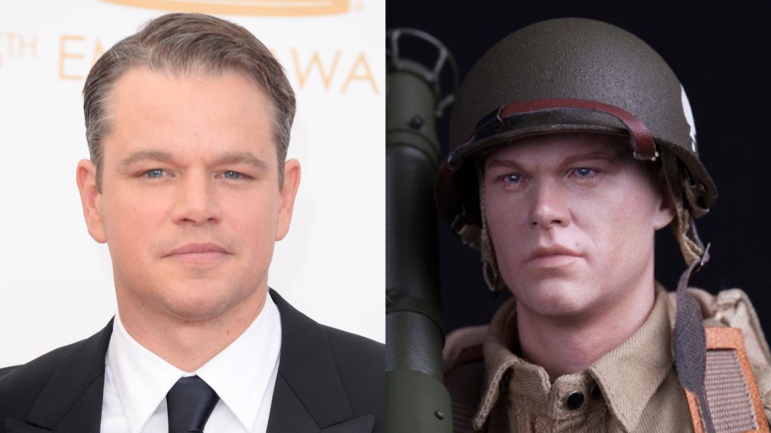 Which one is "Saving Private Ryan" actor Matt Damon, and which is "Ryan" from the "101st Airborne Division" in DiD's WWI-US figurines? 