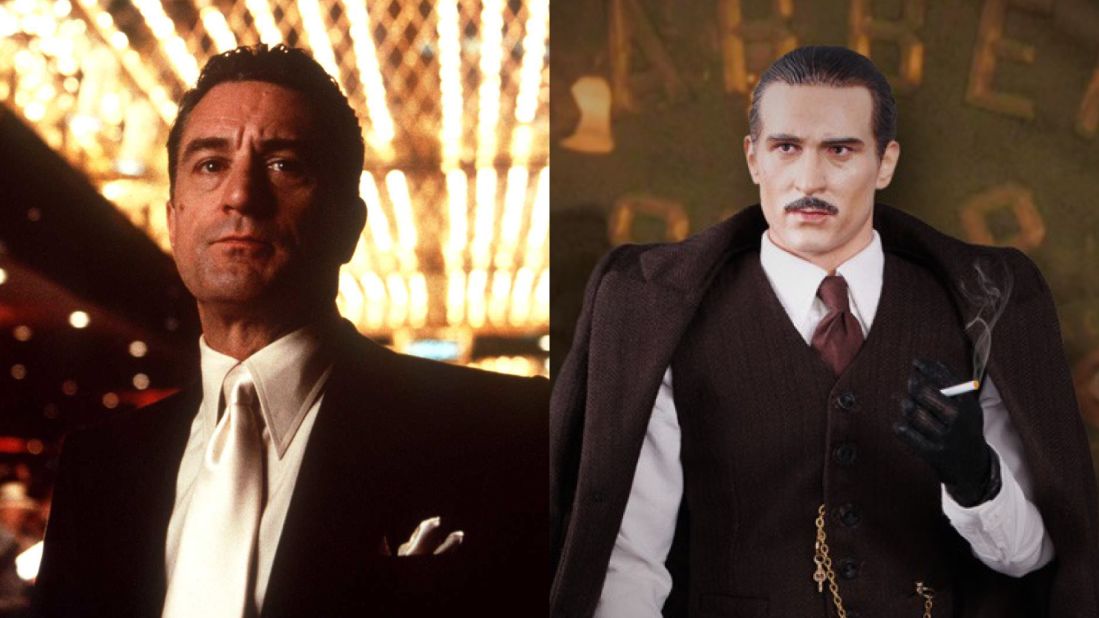 Famous Hollywood gangster, Robert De Niro, looks at lot like "Chicago Gangster II: Robert" from the DiD website