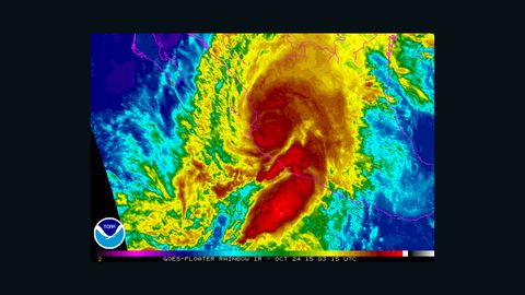 Hurricane Patricia NOAA rainbow 2315