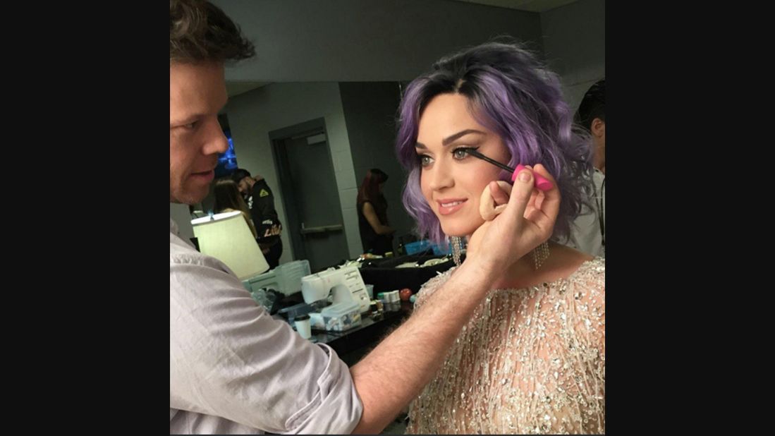 <a href="https://instagram.com/p/y3SlFqPhvZ/" target="_blank" target="_blank">Baily posted this Instagram photo working with Katy Perry</a> for the 57th Annual Grammy Awards on February 8, 2015.