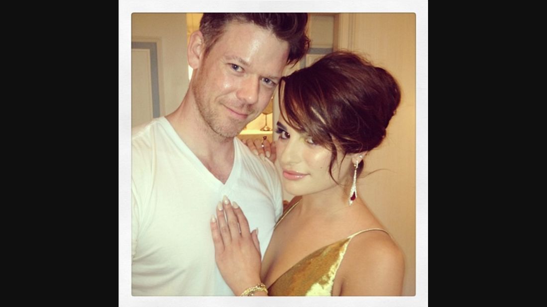 Bailey posted <a href="https://instagram.com/p/nof7xrvhkH/?taken-by=byjakebailey" target="_blank" target="_blank">this photo on Instagram with actress and singer Lea Michele</a> after doing her makeup for the 2014 Met Ball.