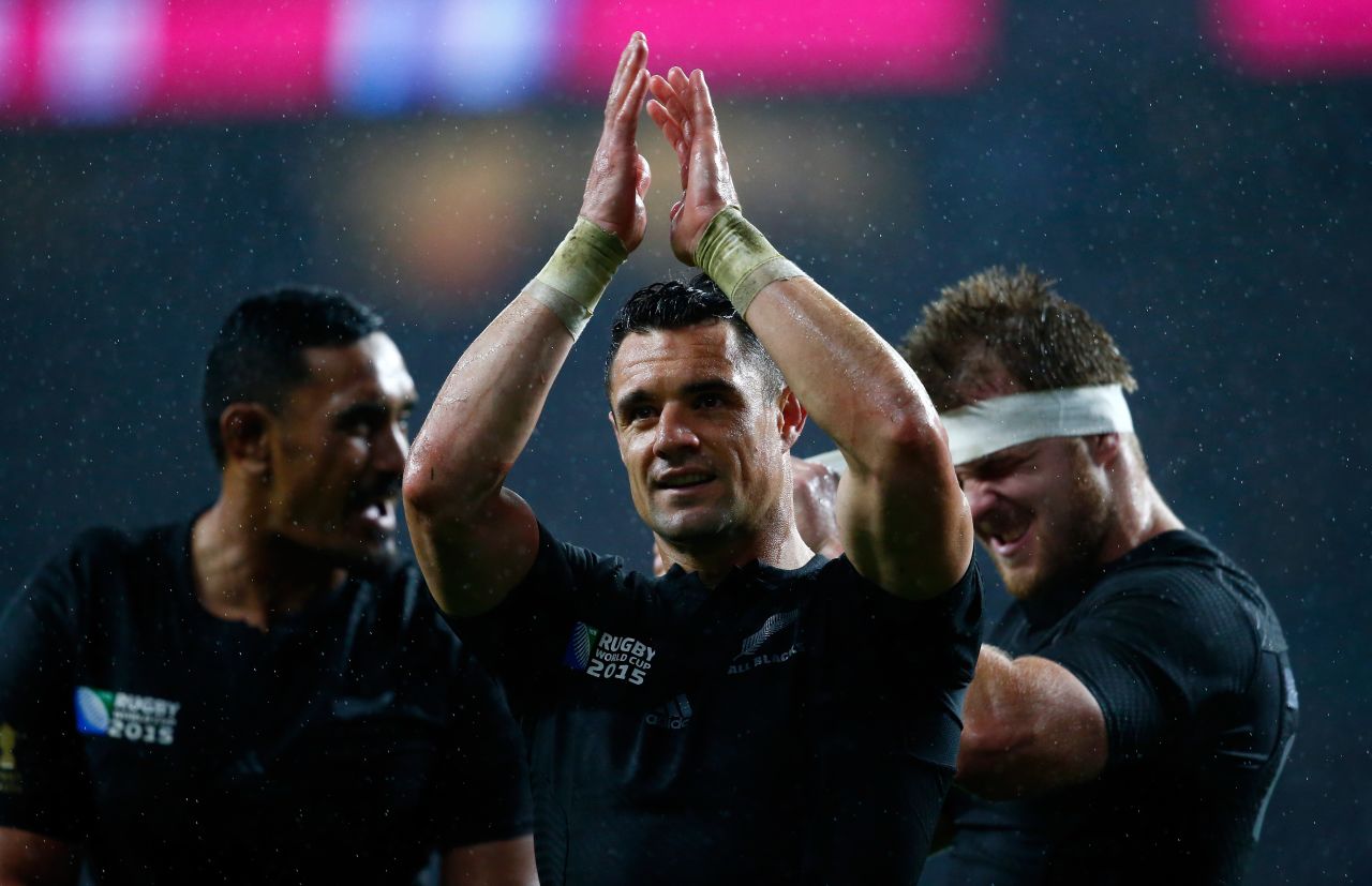 Fly half Dan Carter hails New Zealand's 20-18 victory over South Africa in the opening semifinal of the Rugby World Cup at Twickenham.
