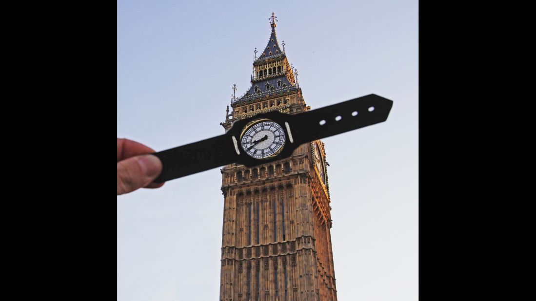 Londoner McCor's project started on a whim when he snapped this photo of the city's Big Ben clock tower. "A young girl and her father came round and asked to see the photo I'd just taken," McCor says. "They asked if I had more of these. That encouraged me to see what other icons I could shoot."