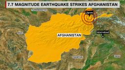 Jarm, Afghanistan earthquake