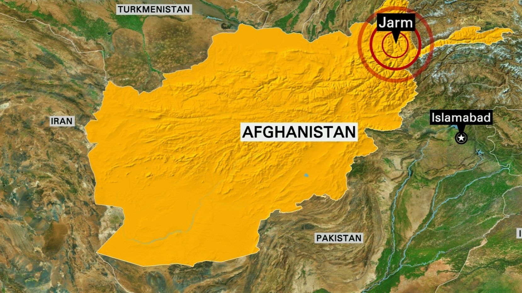 Jarm, Afghanistan earthquake
