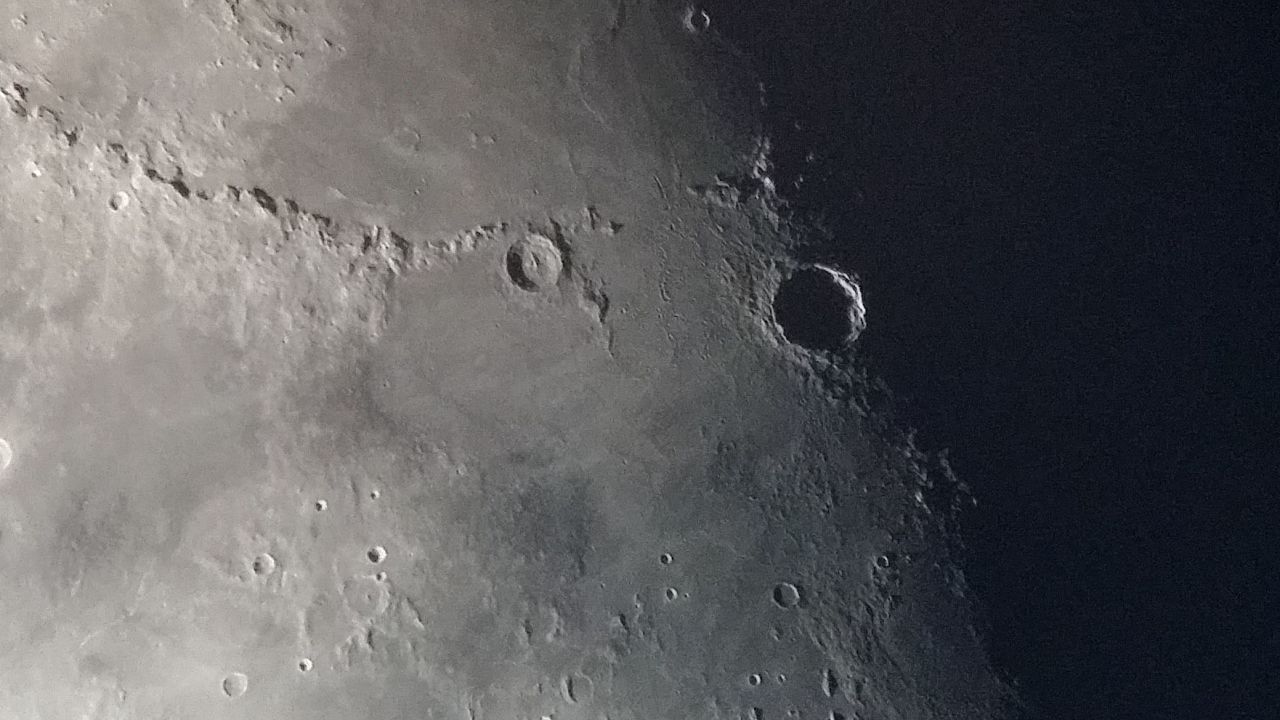 Moon close-up taken by Entoto Observatory telescopes.