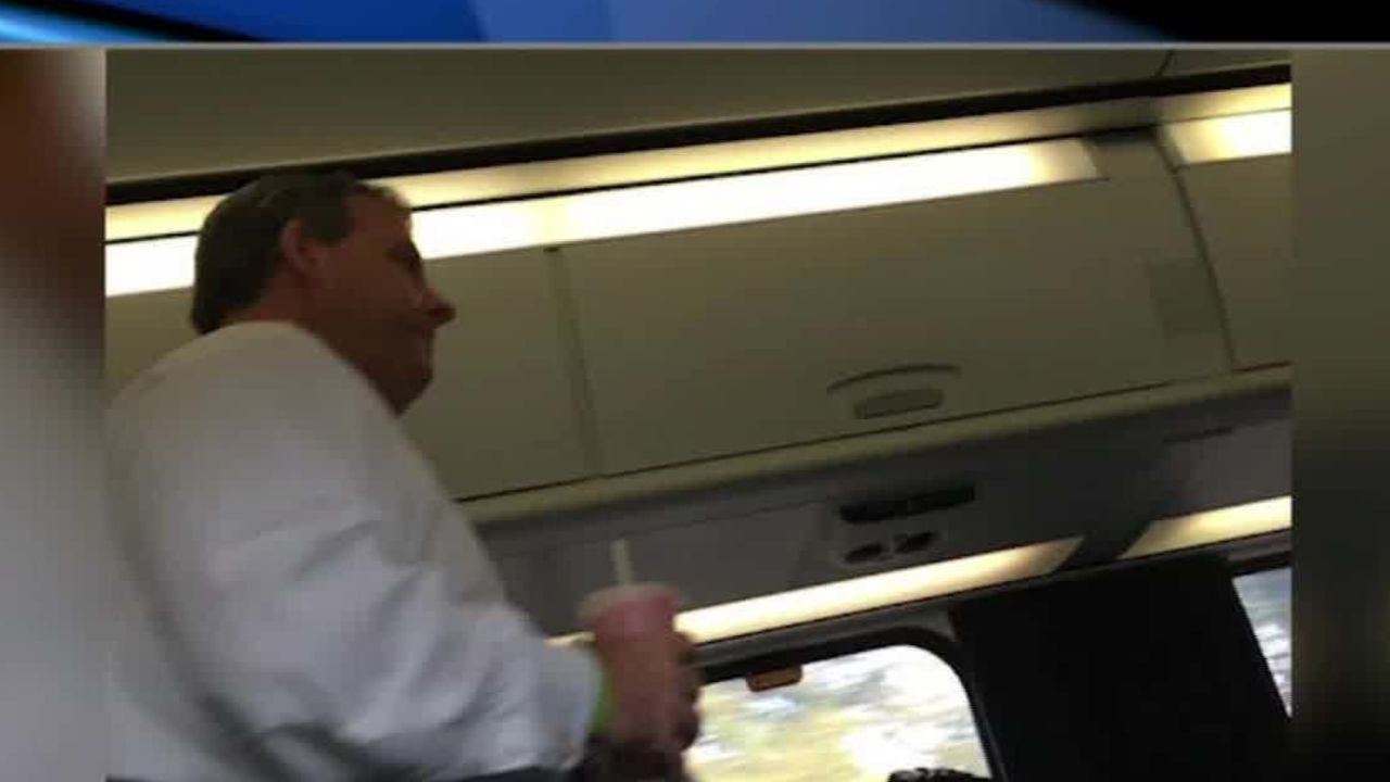 Noisy Christie exits Amtrak ‘quiet car’ after complaints CNN Politics