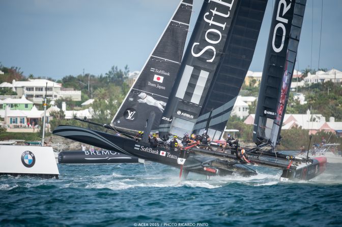 CNN's MainSail show visited Bermuda in October 2015 for the island's first staging of an America's Cup World Series event.