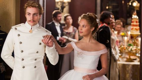 <strong>"Anna Karenina"</strong>: Aaron Taylor-Johnson and Alicia Vikander co-star in this romantic drama. <strong>(Netflix) </strong>