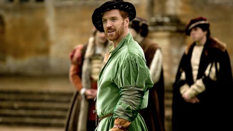 <strong>"Wolf Hall"</strong>: The life of Thomas Cromwell in King Henry VIII's court (Damien Lewis, center, is Henry) is at the center of this drama. <strong>(Amazon Prime) </strong>