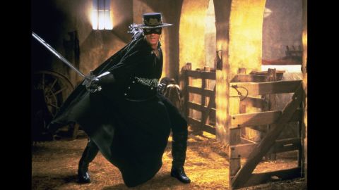 <strong>"The Mask of Zorro"</strong>: Antonio Banderas stars as the legendary hero. <strong>(Amazon Prime) </strong>