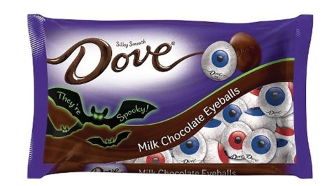 Dove Chocolate Eyeballs