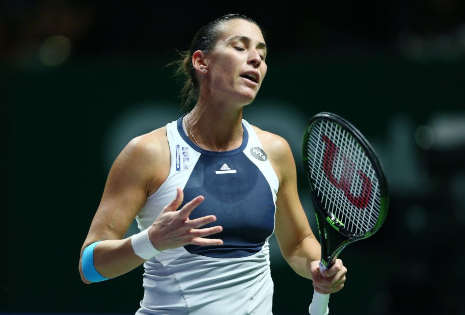 Pennetta, who will retire at the end of this season, was unable to regain the form that gave her a straight-sets victory over the 24-year-old in the U.S Open semis.  