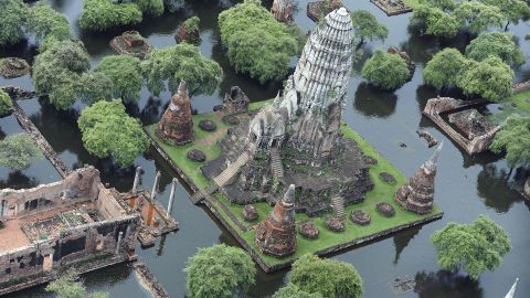 Ancient City features dozens of scale versions of Thailand's most significant landmarks.