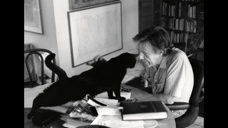 Experimental composer John Cage once created a piece called "4'33" (Four Minutes, Thirty-Three Seconds)" -- one in which the musicians don't play a note. But the idea isn't silence; it's to listen to the performance space. One imagines Cage's many cats created their own music, perhaps just as random as Cage's. His pals included Skookum, a black cat, and the energetic Losa.