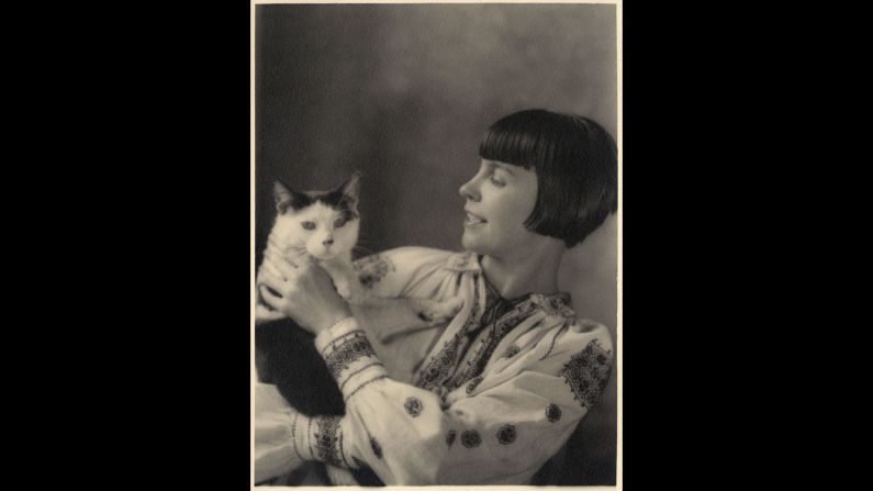You knew Wanda Gag was a cat lover from her best-selling 1928 book, "Millions of Cats," which won the Newbery Medal for children's literature. Her intricate drawings, some of which have the eerie dreamlike quality of M.C. Escher's, often feature the feline. Gag herself had many cats at her homes, first in New York's Greenwich Village, and later in New Jersey and New England.