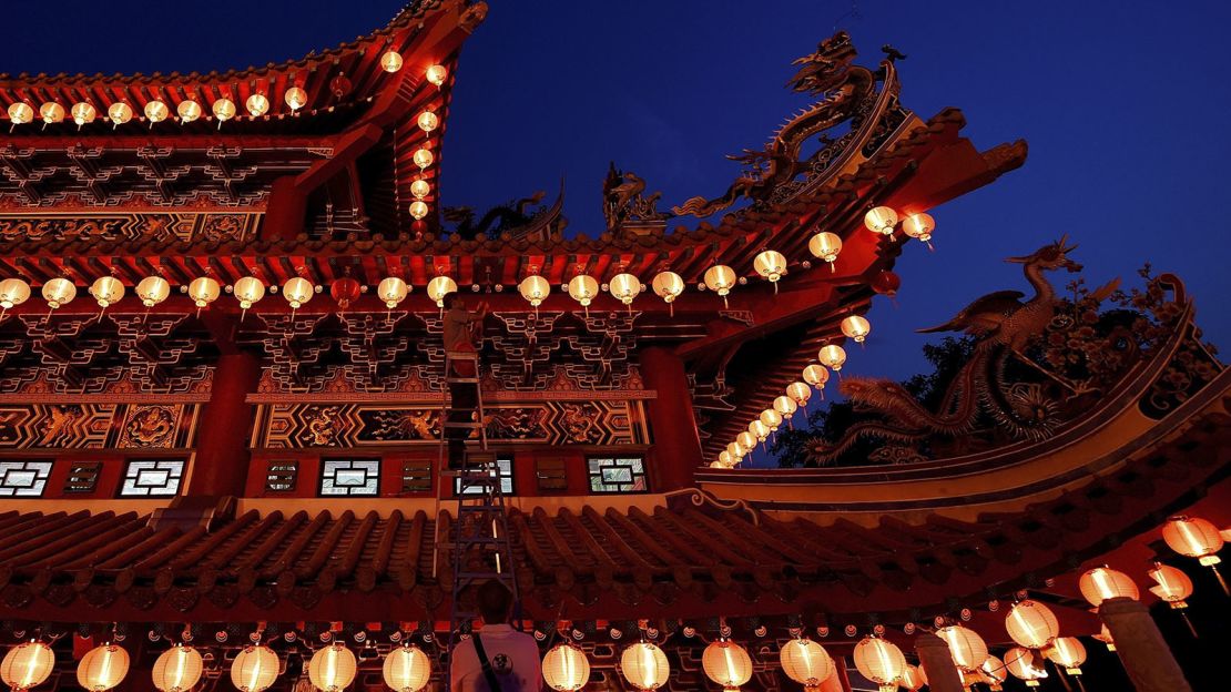 Just in case you doubted it was a Chinese temple.