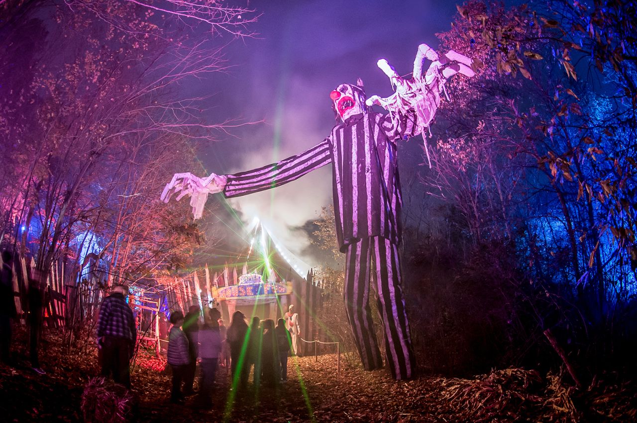 Haunted Overload changes the layout of its trail every season. "If you don't change things people get tired of it and you will lose customers," says Sadowski.