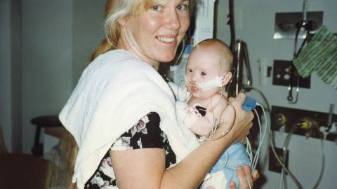 Rosanne Stuart's daughter, Madeline, was born with Down syndrome and needed heart surgery at two months old.