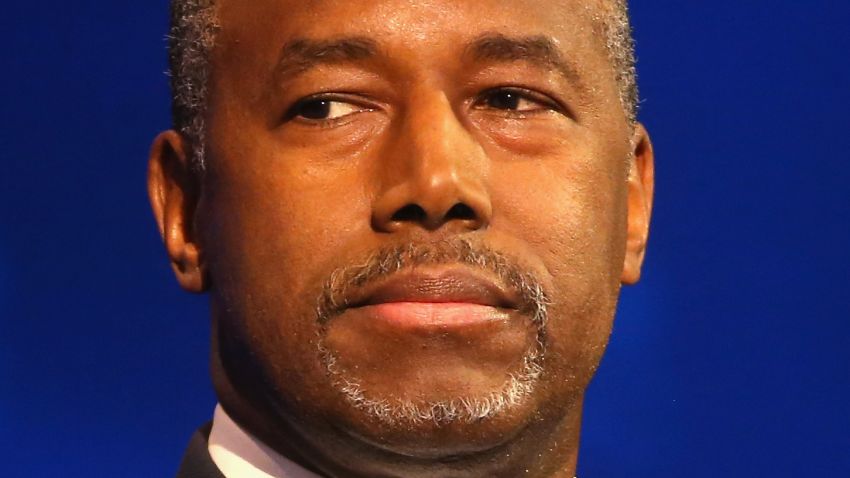 BOULDER, CO - OCTOBER 28:  Presidential candidate Ben Carson looks on during the CNBC Republican Presidential Debate at University of Colorados Coors Events Center October 28, 2015 in Boulder, Colorado.  Fourteen Republican presidential candidates are participating in the third set of Republican presidential debates.  (Photo by Justin Sullivan/Getty Images)