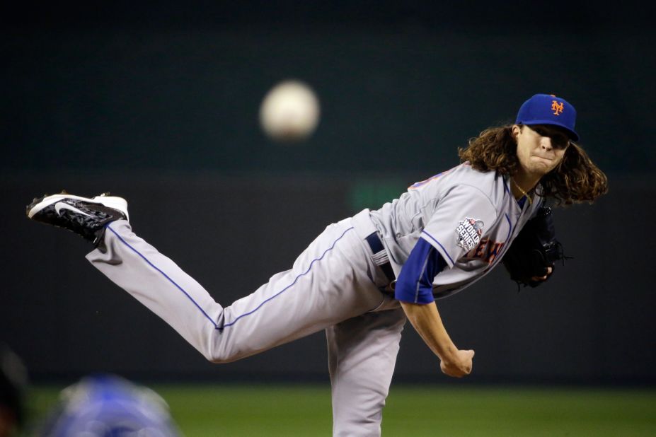 Jacob deGrom pitched against the Royals. How did he do? You'll