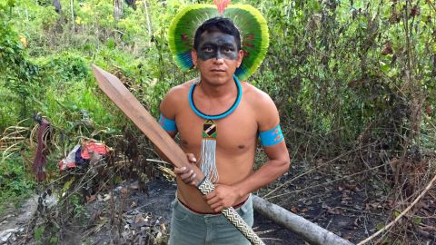 Indigenous tribes in Brazil's Amazon work with the government to protect land from miners and loggers.