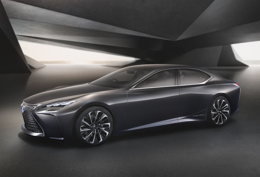 Lexus's Tokyo star is the LS-FC, a concept that shows how the next LS limousine will look.