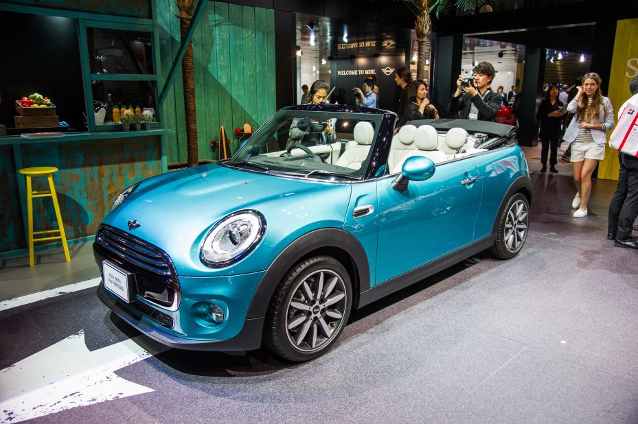 The all-new Mini Convertible is one of the major launches from European brands at Tokyo.