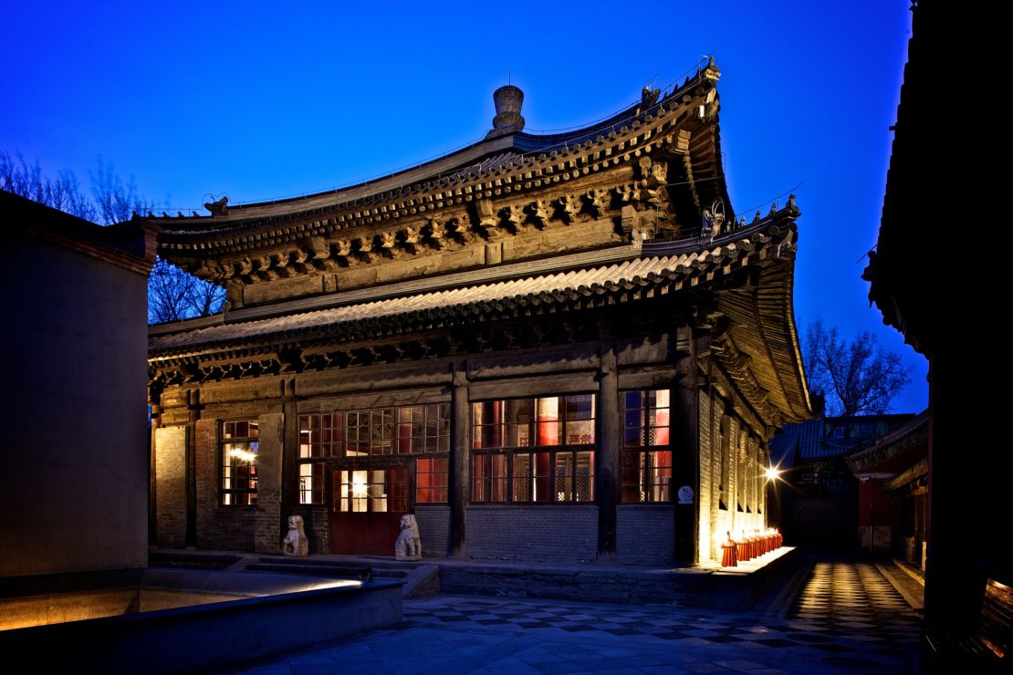 The former Qing Dynasty temple is now a functioning hotel