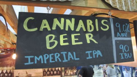 This high-ABV, high-IBU Imperial IPA contains CBD, but won't get you high.
