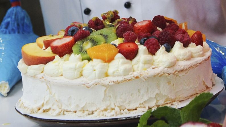 <strong>Pavlova:</strong> The origins of this meringue-based dessert are hotly contested. Recent research suggests that the Pav didn't come from the antipodes at all, but nevertheless it remains a firm Aussie favorite. 