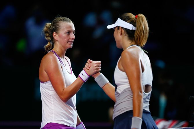 But it wasn't all bad news for Kvitova, the two-time Wimbledon champion ...