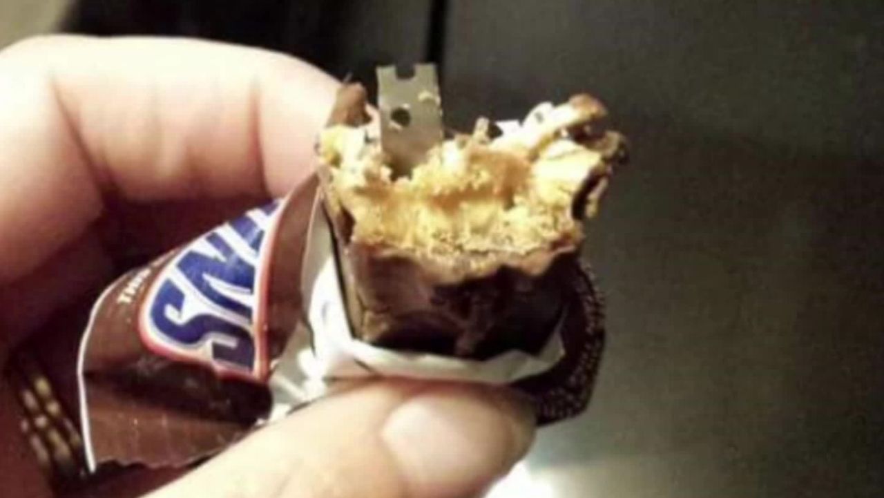 Teen says she found razor blade in her Halloween candy CNN