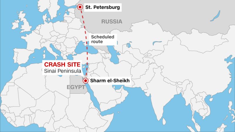 Russian plane crash in Egypt Cause still sought CNN