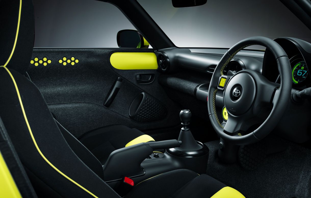 Despite it being a concept, the S-FR's interior looks ready for production now.