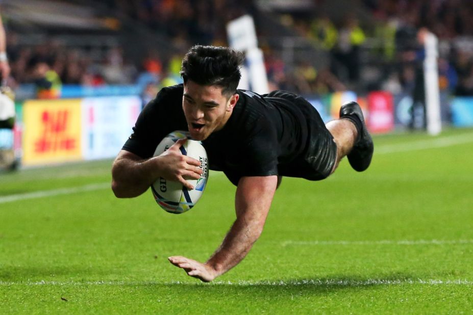 Nehe Milner-Skudder, who scored in the final, picked up the award for the breakthrough player of 2015.