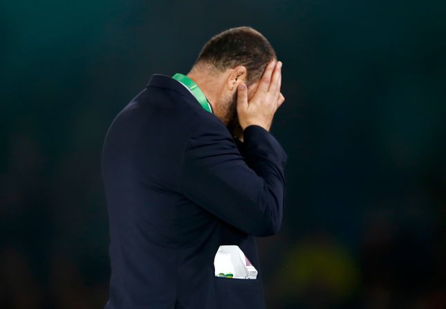 His side may have lost but Australia coach Michael Cheika was rewarded in the way he turned around his side's fortunes with the top coach gong.