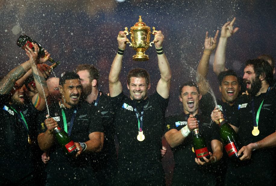 There was little surprise as the All Blacks picked up the Team of the Year award following their 34-17 triumph over Australia in the final.